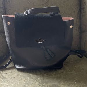 kate spade black backpack